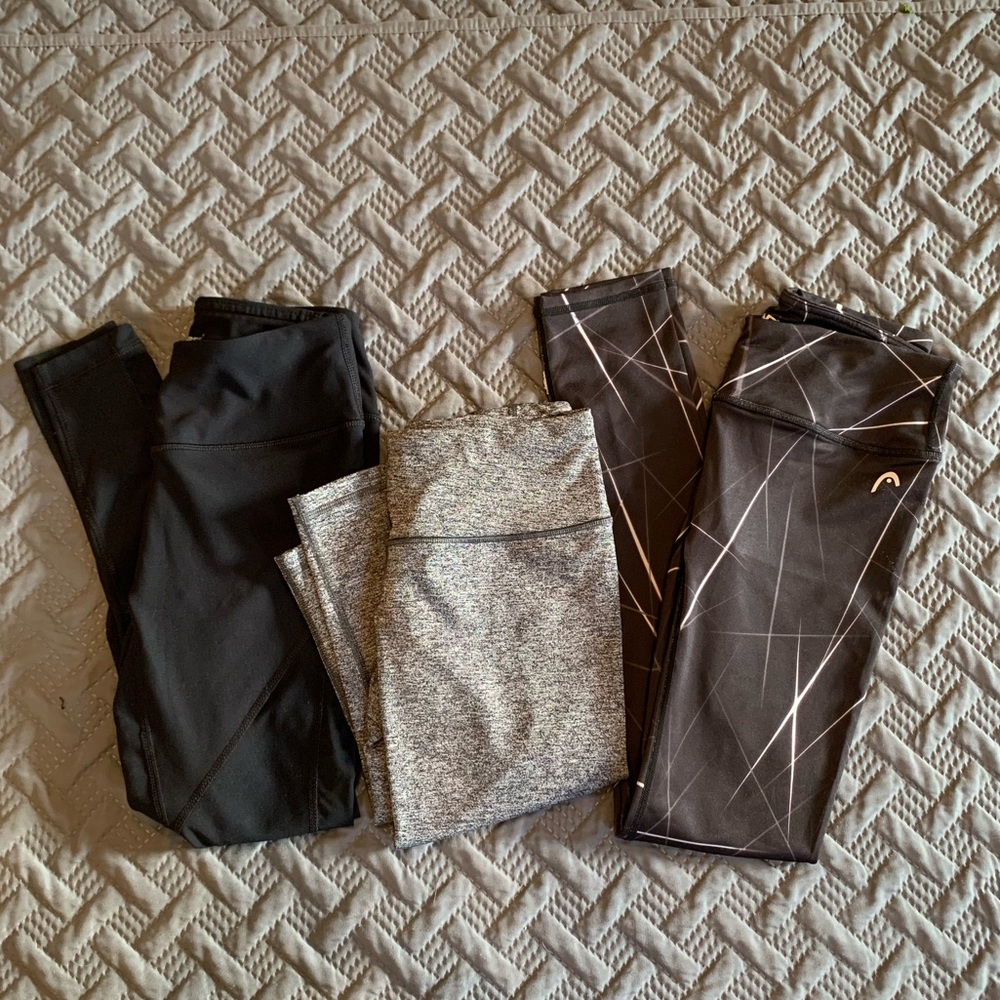 Lot of athletic leggings